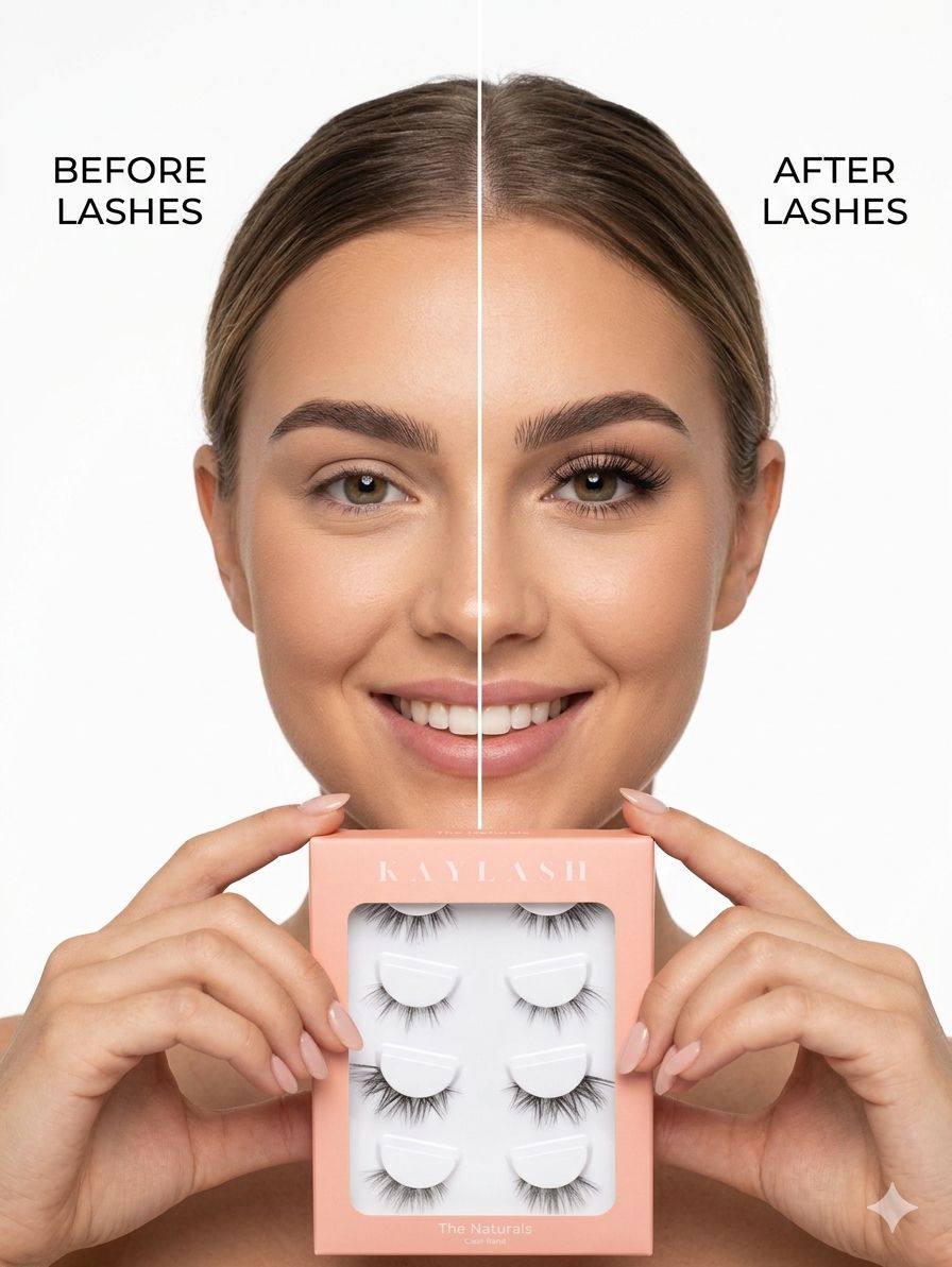 Kaylash lash look